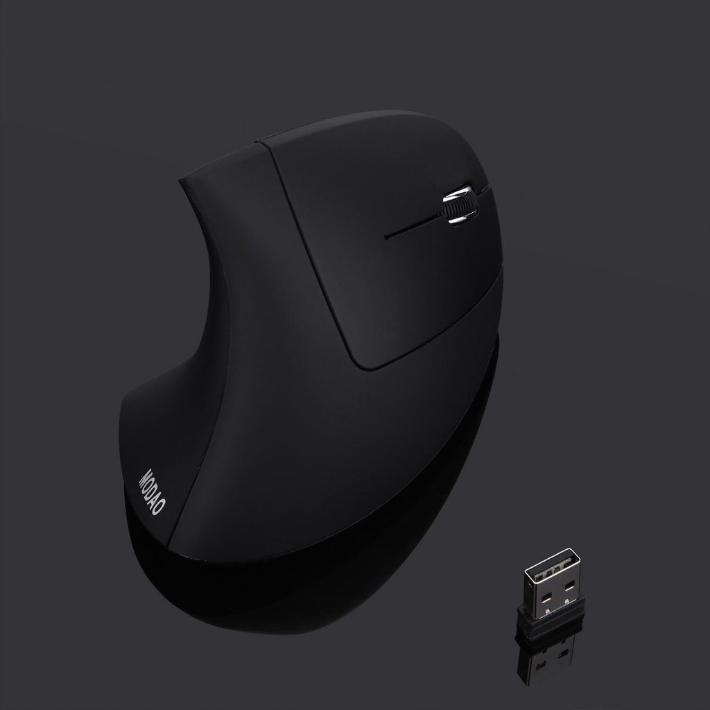 Souris verticale sans lumire Ordinateur sans fil Noteboo,LO... - 5