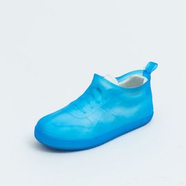 Bottes De Pluie À Enfiler Imperméables Pour Enfants,Chaussures En Caoutchouc Pour Hommes,Couvertures Pour Dames,Injection Familiale,Haute Qualité - Type Blue-43-44