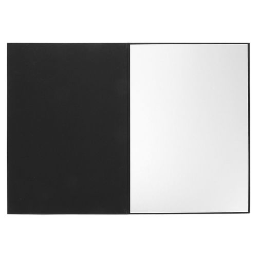 Réflecteur de lumière pliable pour photographie,A4,carton,lumière pliante,plaques de papier,panneau de fond pour produit photo noir - Type Black Silver-30X21.5X1CM #A