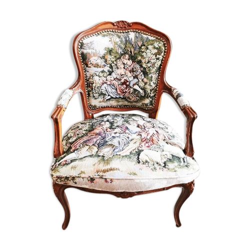 Fauteuil Baroque Antoine Vato Blanc