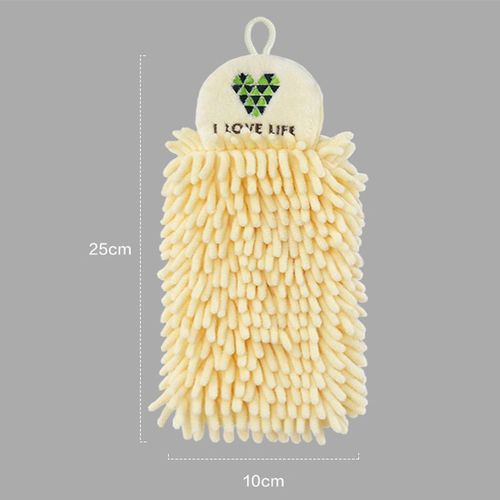 Serviette En Microfibre Douce Chenille, Super Absorbant, Séchage Rapide, Lingette Confortable, Pour La Cuisine Et La Salle De Bain