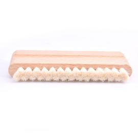 Brosse de nettoyage antistatique pour disque vinyle, accessoire pour disque  vinyle, en poils de chèvre, manche