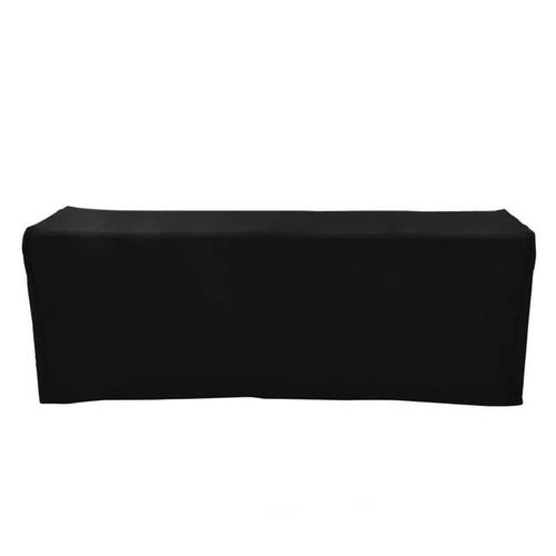 Nappe De Table Rectangulaire, Couverture De Protection Complète, Élastique, Extensible, Résistante Aux Plis, Universelle, Pour Fête, Mariage