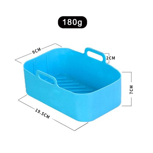 Plateau rectangulaire en Silicone pour friteuse à Air, 2 pièces, plateau de cuisson pour four, panier réutilisable, plat d'insertion pour Ninja Foodi, accessoires de poêle