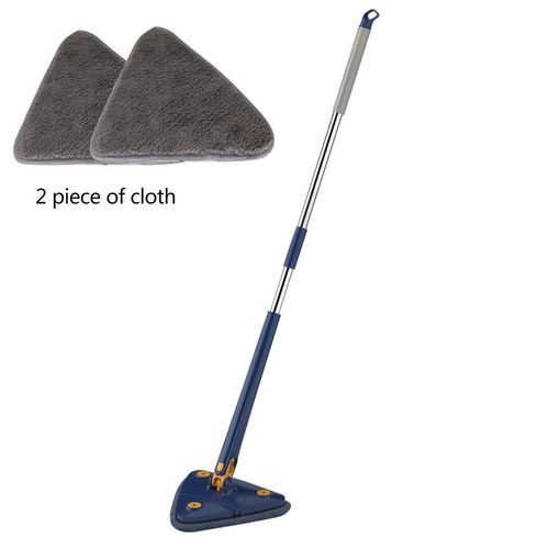 Balai serpillière de nettoyage de sol en Triangle, essoreur automatique, mains libres, essuie-glace facile à vidanger, brosse à eau de fenêtre, maison paresseuse magique Type X