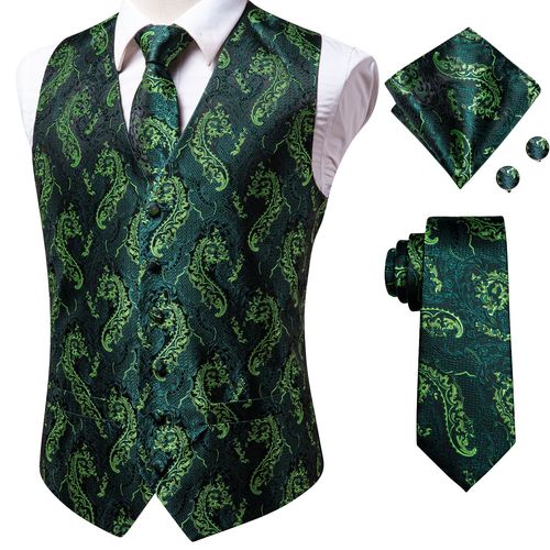 Hi-Aught-Jacquard Glaaught Hanky Lèvent De Manchette Pour Homme,Gilet Pour Homme,Veste Xl,Noir,Or,Bleu Marine,Gris,Rouge,Bordeaux