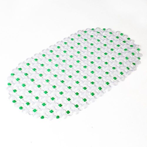 Tapis de bain antidérapant en PVC, pour la salle de bain, douche, Massage, ventouse, rectangulaire, grande taille