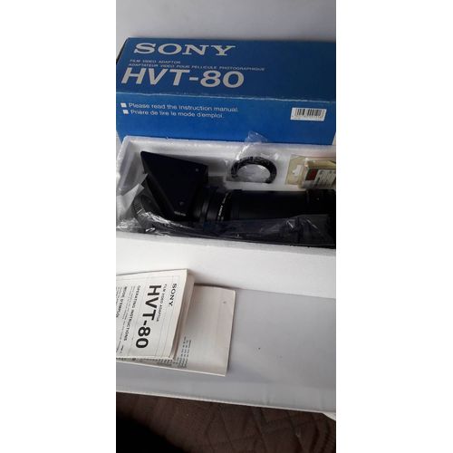 SONY HVT-80 ADAPTATEUR VIDEO POUR PELLICULE PHOTOGRAPHIQUE