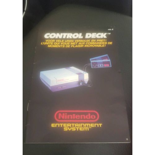 Notice Nintendo Nes De La Console Jeu Control Deck