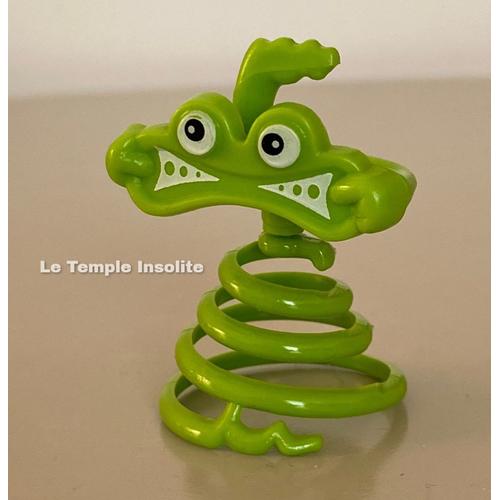 Figurine Kinder - Monstres À Ressort : Monstre Vert K02-82