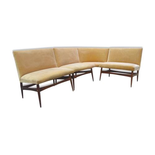 Banquette Modulable Danoise Annes 5060 By Finn Juhl Jaune