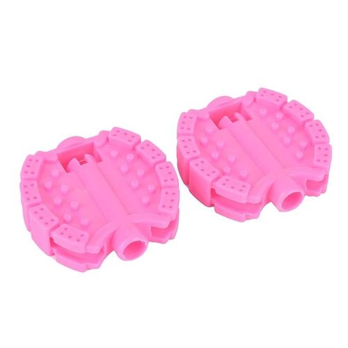 Rose - 1 Paire De Pédales De Rechange Pour Vélo Et Tricycle Pour Enfant Et Bébé, Accessoire De Bicyclette