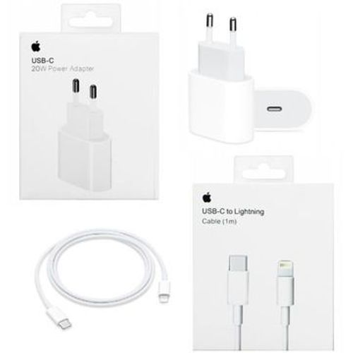 Chargeur Iphone Usb-C 20w + Câble Lightning 1m, Jl213