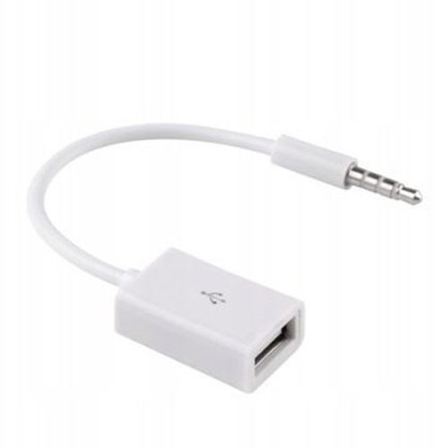 Câble Adaptateur Mini Jack 3.5mm AUX vers USB OTG Host,JL266
