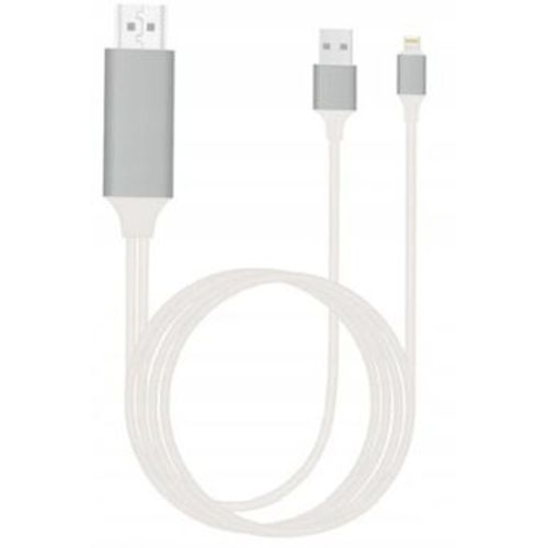 Adaptateur USB Câble Lightning HDMI iPhone iPad FHD 2,JL573