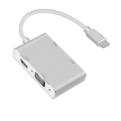 Câble adaptateur USB Type-C USB-C vers VGA DVI HDMI USB,JL555