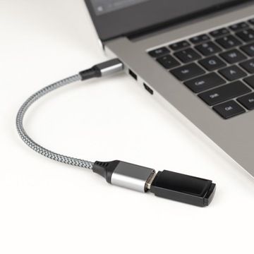 Cble adaptateur USB-C vers USB-A 3.1 OTG MAC avec USB C,JL8... - 2