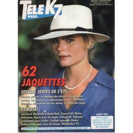Télé K7 Mensuel 99 - Mariel Hemingway - Les Grandes Marées - Les Oiseaux Se Cachent Pour Mourir - Le Chateau Des Oliviers -