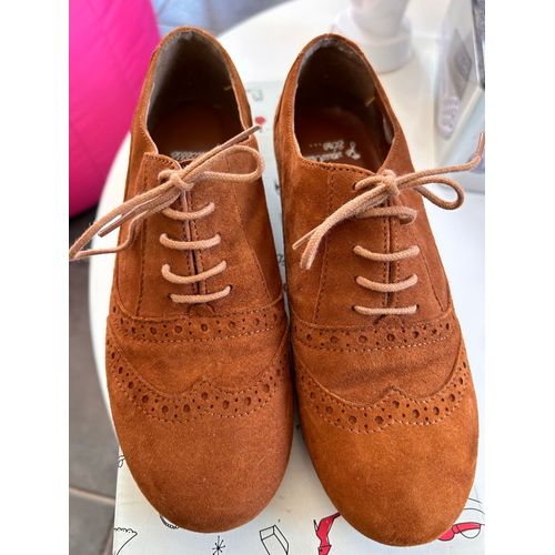 Derbies Femme - Chaussures Daim - Je Voudrais Être Une Princesse - 36
