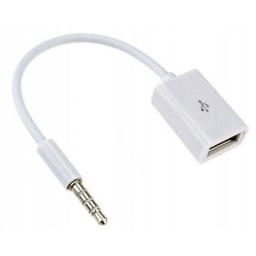 Câble Adaptateur Mini Jack 3.5mm AUX vers USB OTG Host,JL1591