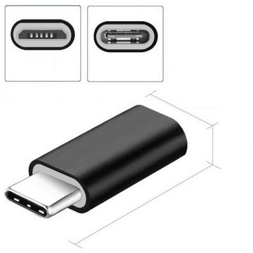Adaptateur Micro USB vers USB-C 3.1 Type-C,JL1707 - 2