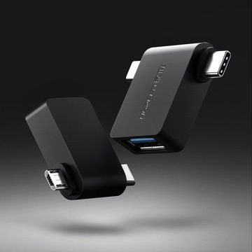 Adaptateur USB OTG USB 3.2 - USB TYPE-C/MICRO USB,JL1805 - 2