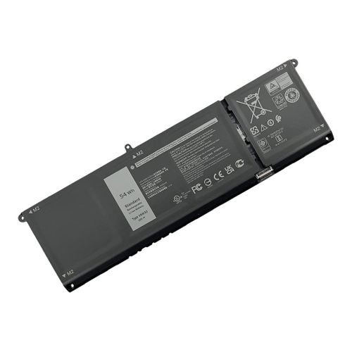 DLH - Batterie de portable (équivalent à : Dell V6W33, Dell XDY9K, Dell WV3K8, Dell MVK11, Dell 0V6W33, Dell XPHX8) - lithium-polymère - 3600 mAh - 54 Wh - pour Dell Inspiron 14 7420; Latitude...