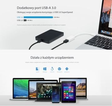 Adaptateur TP-LINK UC400 USB-C vers USB-A 3.0 OTG MAC,JL2395... - 4
