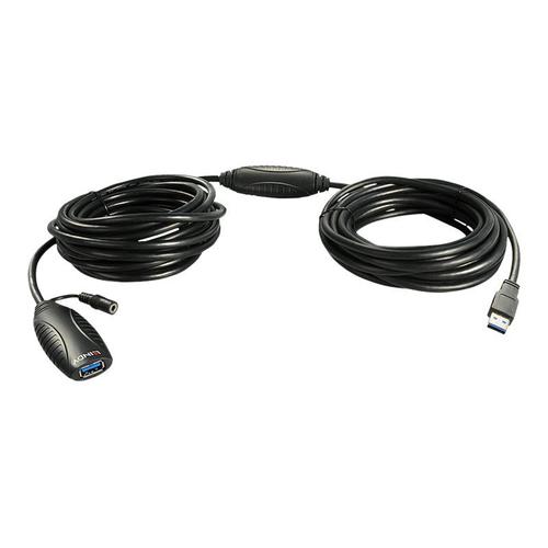 Lindy Active Extension Cable - Rallonge de câble USB - USB (M) pour USB (F) - USB 3.0 - 15 m - actif