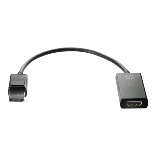 HP - Adaptateur vidéo - DisplayPort mâle pour HDMI femelle - support 4K - pour Elite t655; Pro t550; Workstation Z4 G5, Z6 G5