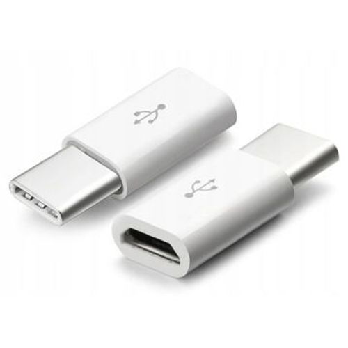 Adaptateur Micro USB vers USB Type C Blanc,JL2898