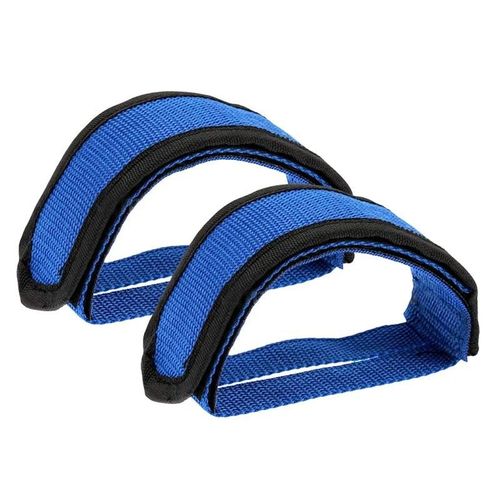 Bleu - Pédales De Vélo Vtt À Faisceau Avec Partenaires De Cyclisme, Bande De Pieds, Sangle Anti Marche, Ceinture De Vélo, Équipement De Vélo