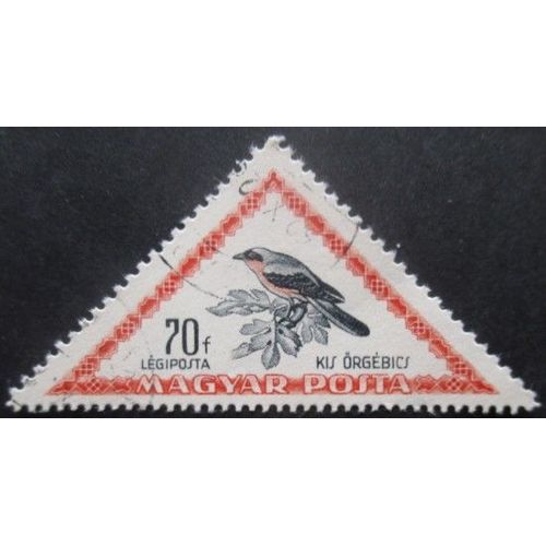 Hongrie Poste Aérienne N°124 Pie Oblitéré