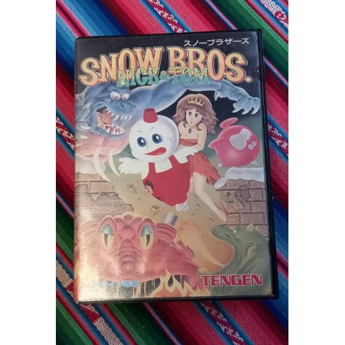 Snow Bros Nick & Tom / Complet / Version Jap / Sega Mega Drive