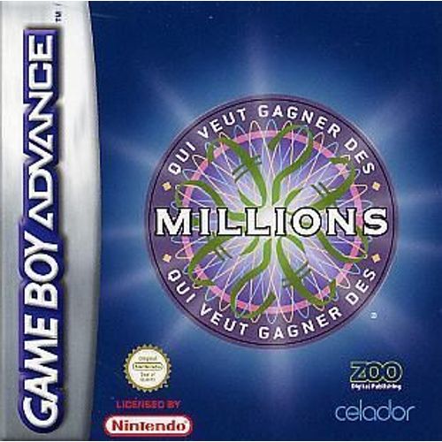 Qui Veut Gagner Des Millions Game Boy Advance