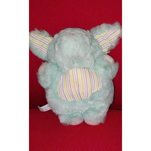 Lapin Vert Peluche Vintage Sucre D'orge