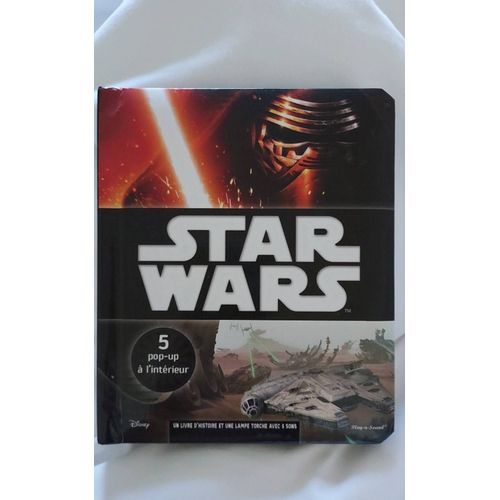 Star War Livre D Histoire Et Une Lampe Torches Avec 5 Sons Pi Kids 5 Pop Up