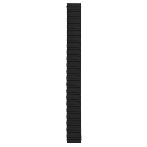 Bracelet Fixo Flex Plat Pour Montre Akteo 17mm Noir