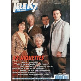 Télé K7 Mensuel 110 - Jalna - Madonna The Girlie Show - Dis Maman Tu M'aimes - La Rage Au Coeur -
