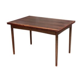 Table Extensible En Palissandre Annes 1960 Marron