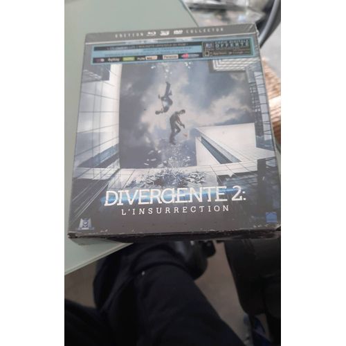 Blu Ray 3d + Blu Ray + Dvd Collector Divergence 2 L Insurection