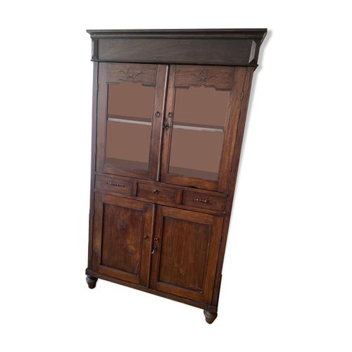 Armoire En Bois Exotique Dbut 20e Marron