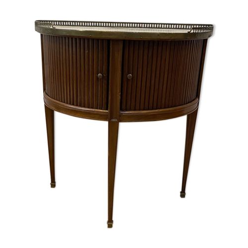 Commode Demi Lune Marron