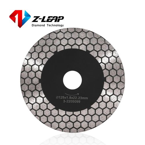 125MM - Disque De Coupe En Diamant Pour Meuleuse D'angle, 5 ''z-leap Mm, Lame De Scie Circulaire Pour Céramique, Carrelage, Porcelaine, Marbre, 125