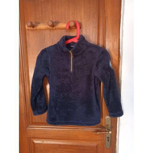 Pull Moumoute In Extenso Bleu Marine 8 Ans