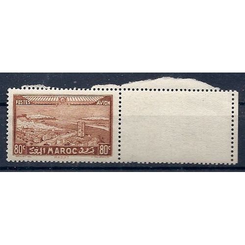 Maroc Protectorat 1933. Yvert Pa 35. Rabat. Neuf** (Mnh)
