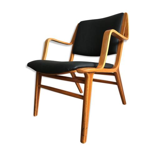 Fauteuil Ax De Peter Hvidt Amp Orla Mlgaardnielsen Pour Fritz Hansen Annes 1960 Marron