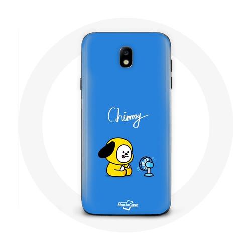 Coque Pour Samsung Galaxy S5 Bangtan Bts Bt21 Chimmy Jimin Fond Bleu