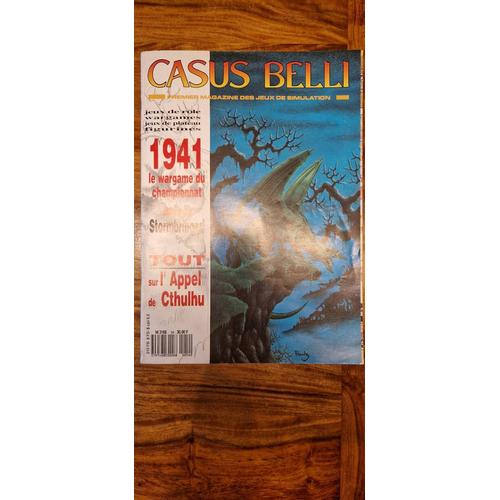 Casus Belli 54, 3ème Trimestre 1989, Très Bon État, Complet