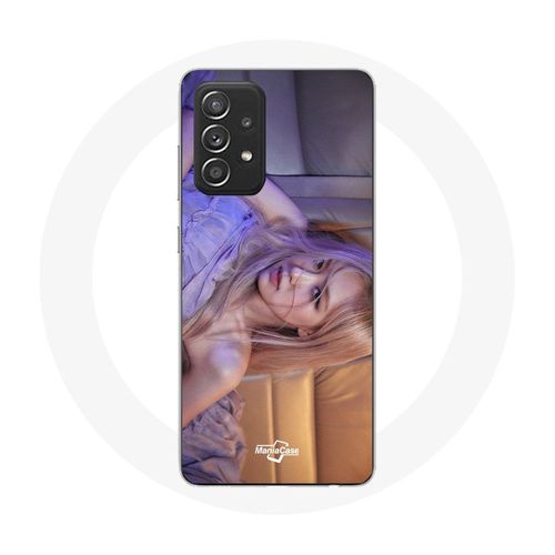 Coque Pour Samsung Galaxy A52 Blackpink Rosé On The Ground Solo Chanson Unique